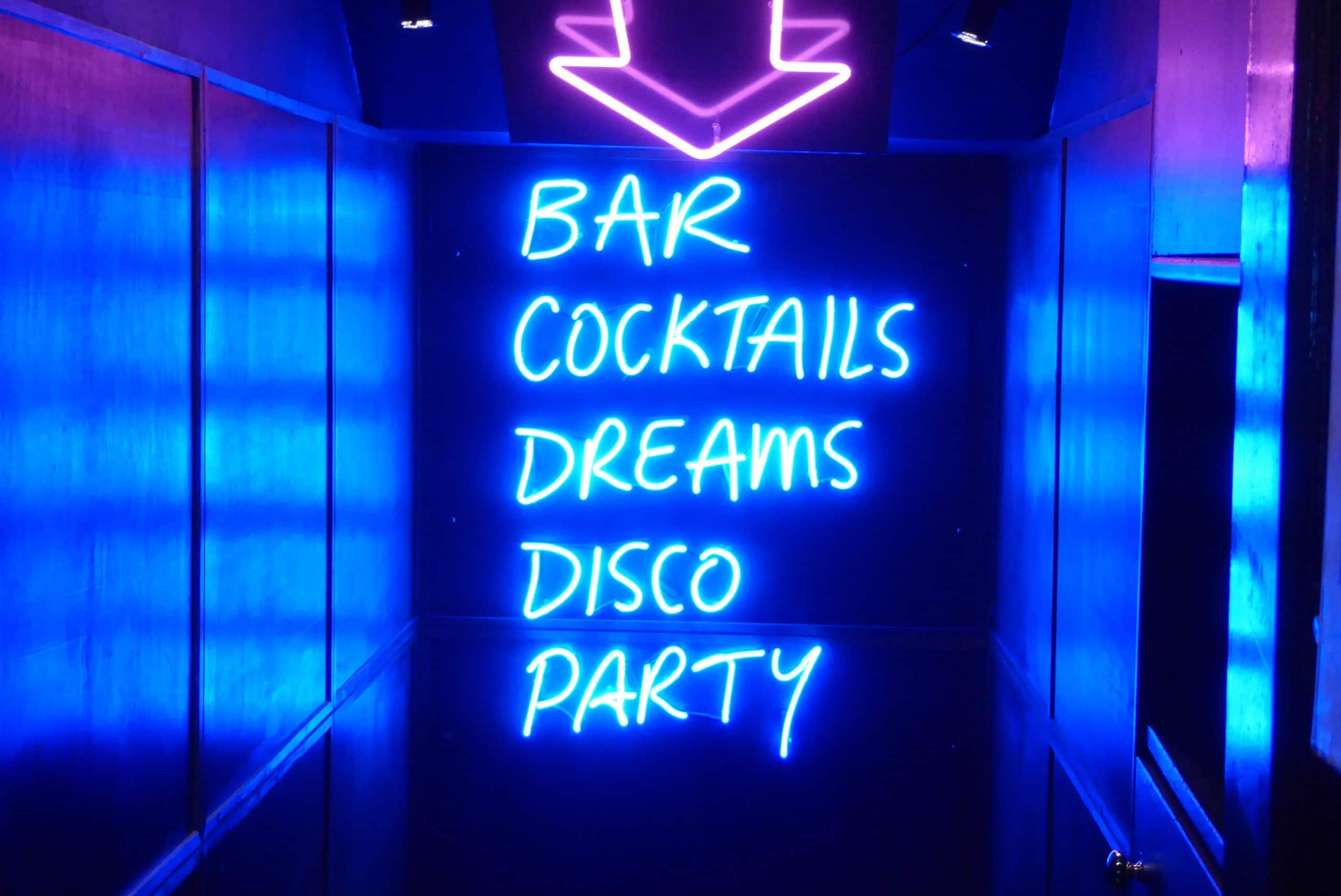 Inscription événement bar cocktail dreams party