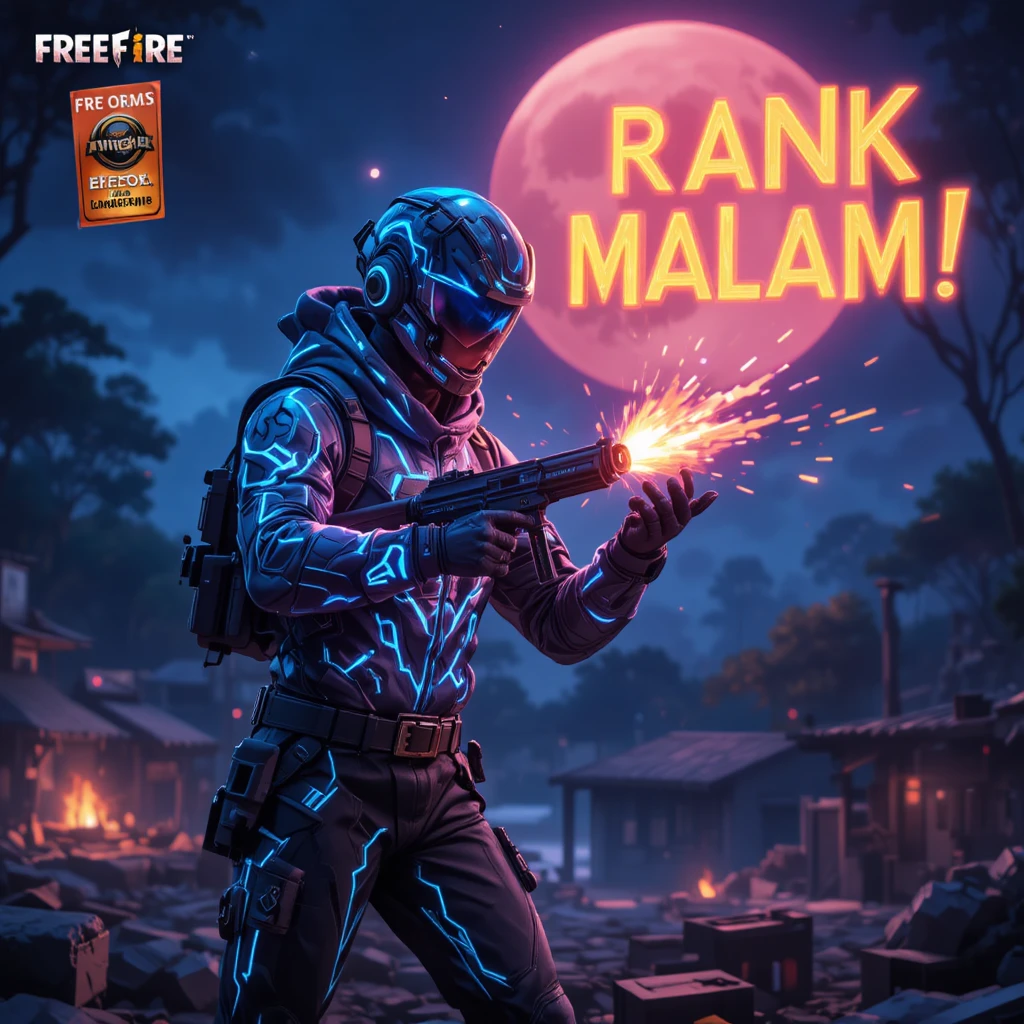 Push Rank Malam Hari Free Fire