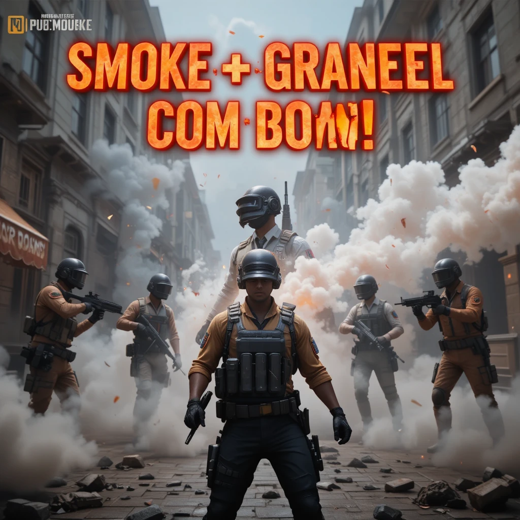 Smoke + Grenade Combo: Trik Push Squad di PUBG 2025!
