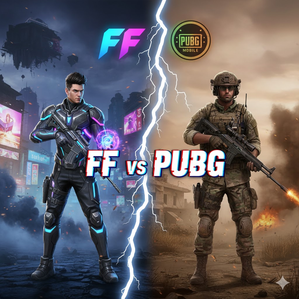 Free Fire vs PUBG: Mana yang Lebih Seru untuk Chicken Dinner?
