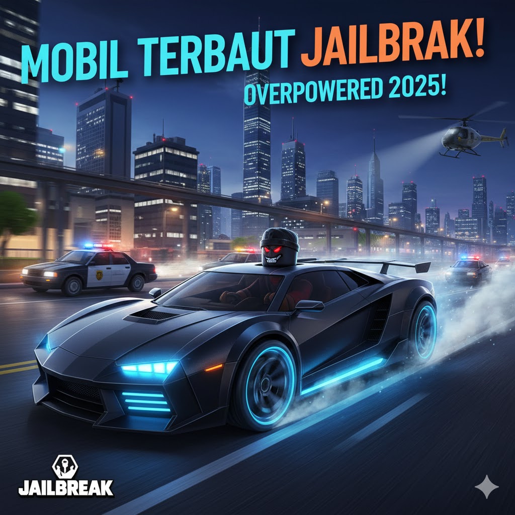 Jailbreak Roblox Update: Mobil Baru Overpowered Military Tank!