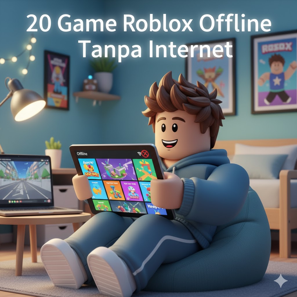20 Game Roblox Offline Tanpa Internet 2025!