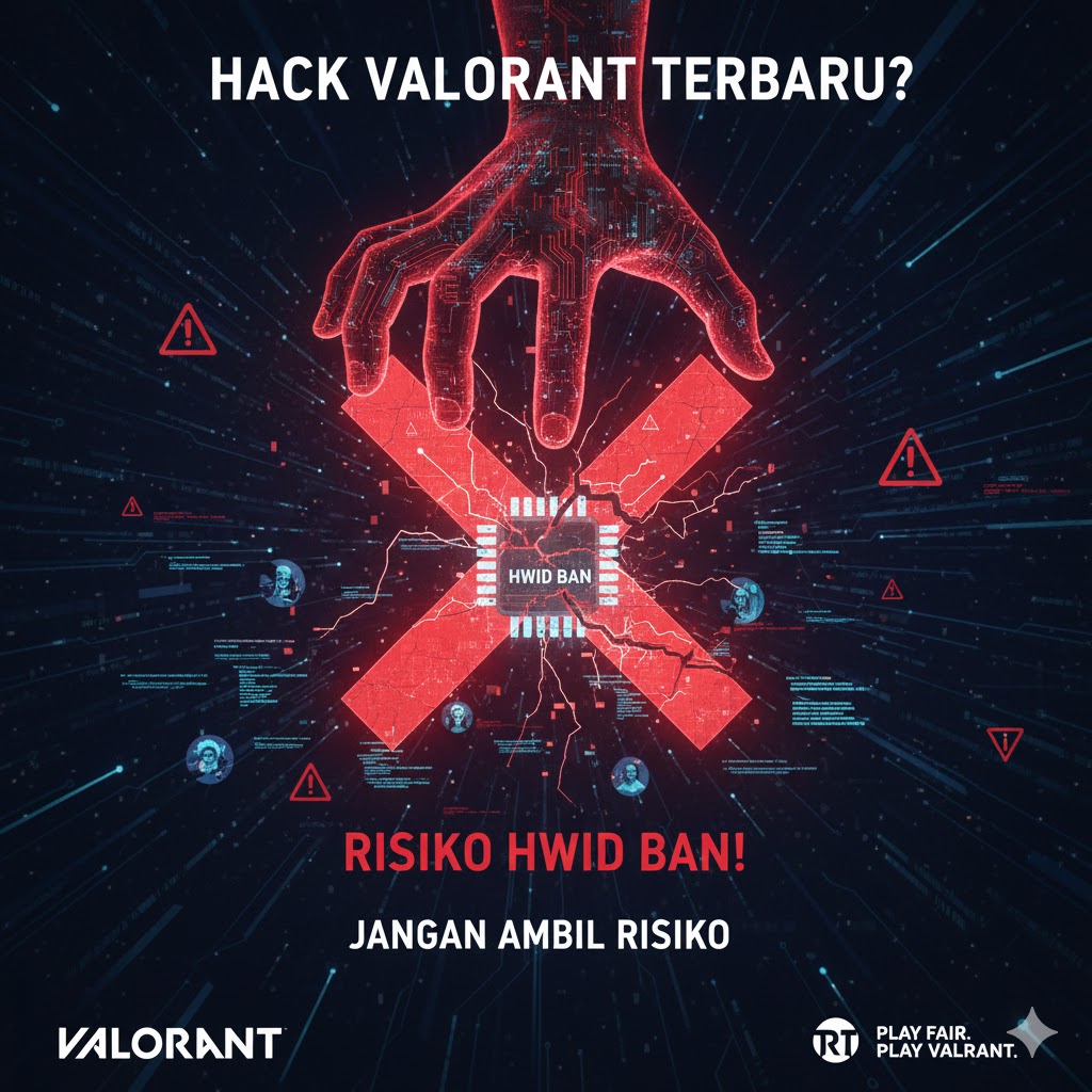 Hack Valorant Terbaru? Risiko HWID Ban Permanen! Jangan Coba-coba