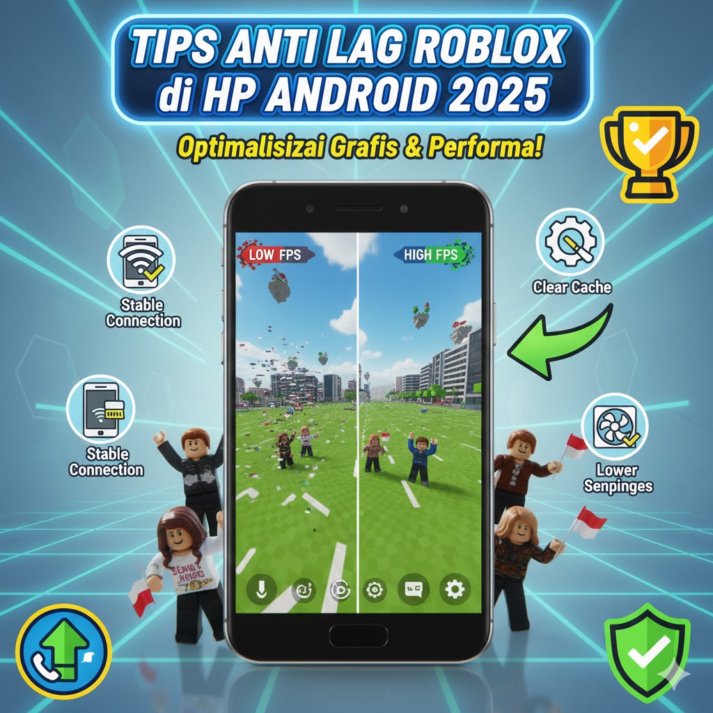 Tips Anti Lag Roblox di HP Android 2025