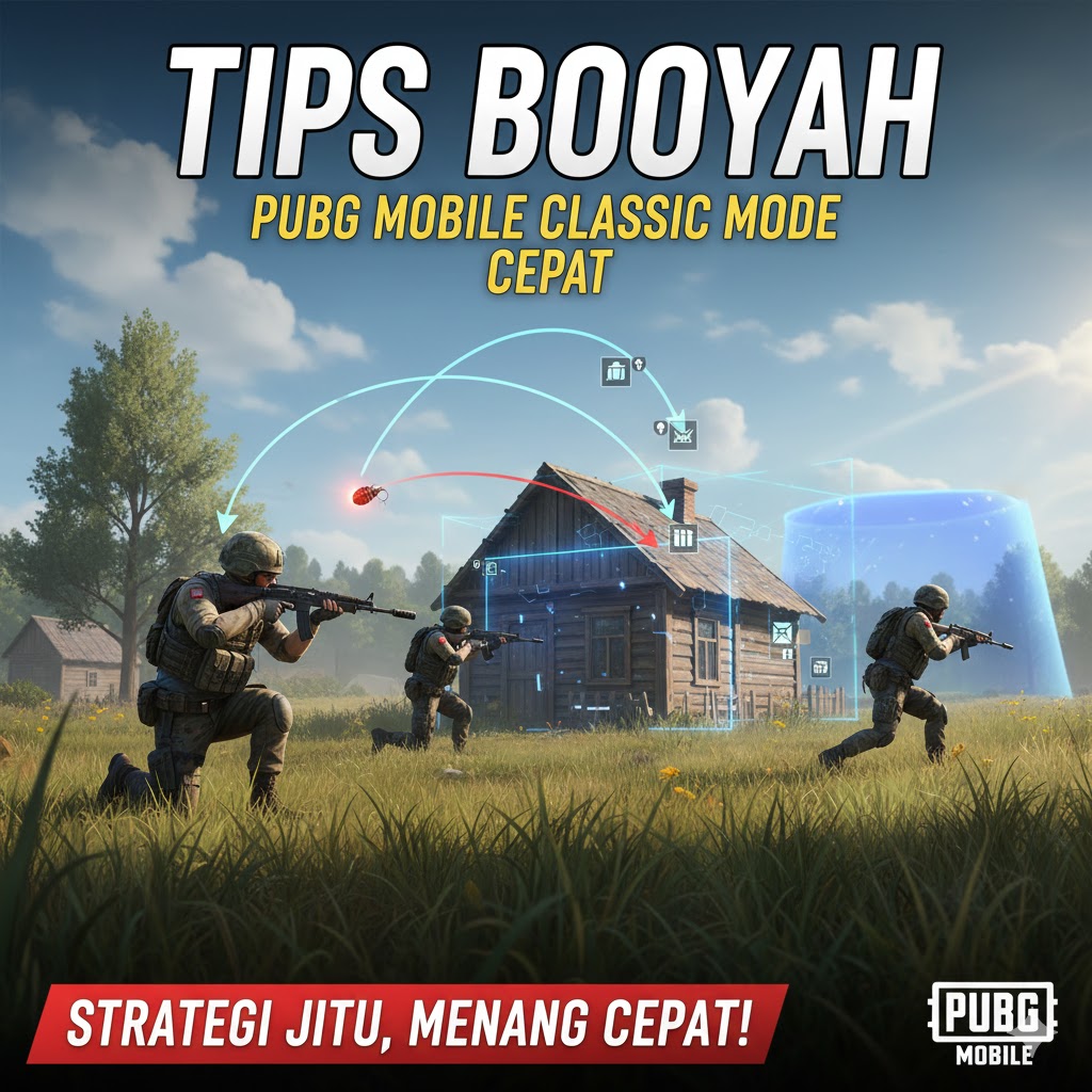 Tips Booyah PUBG Mobile Classic Mode Cepat 2025 - Menang Instan!