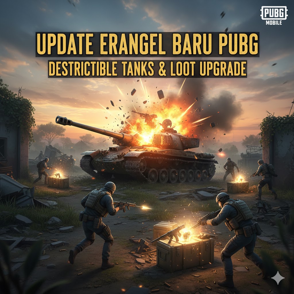 Update Erangel Baru PUBG: Destructible Tanks dan Loot Upgrade