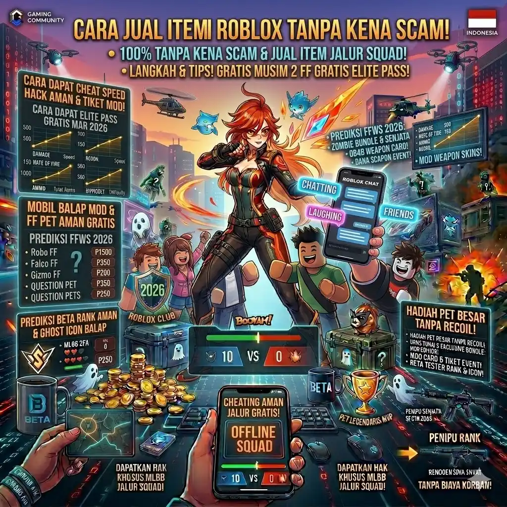 Cara Jual Item Roblox Tanpa Kena Scam 