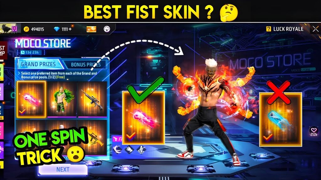 Cara Mendapatkan Fist Skin Gratis di Event OB53 Free Fire